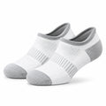 Calze sportive corte 39-42 in maglia bianco/grigio - traspiranti