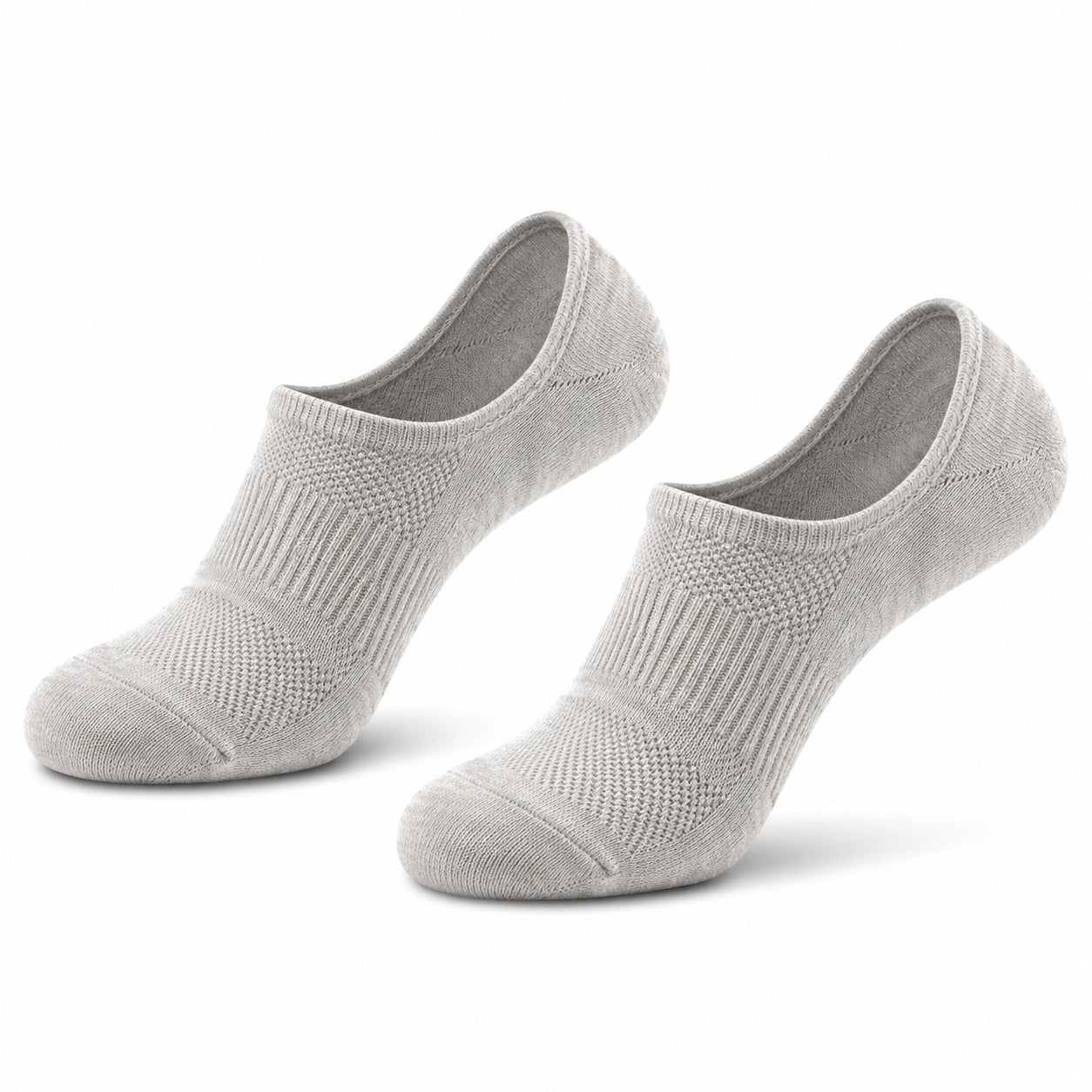 Calzini invisibili 39-42 in maglia grigio chiaro per uso quotidiano